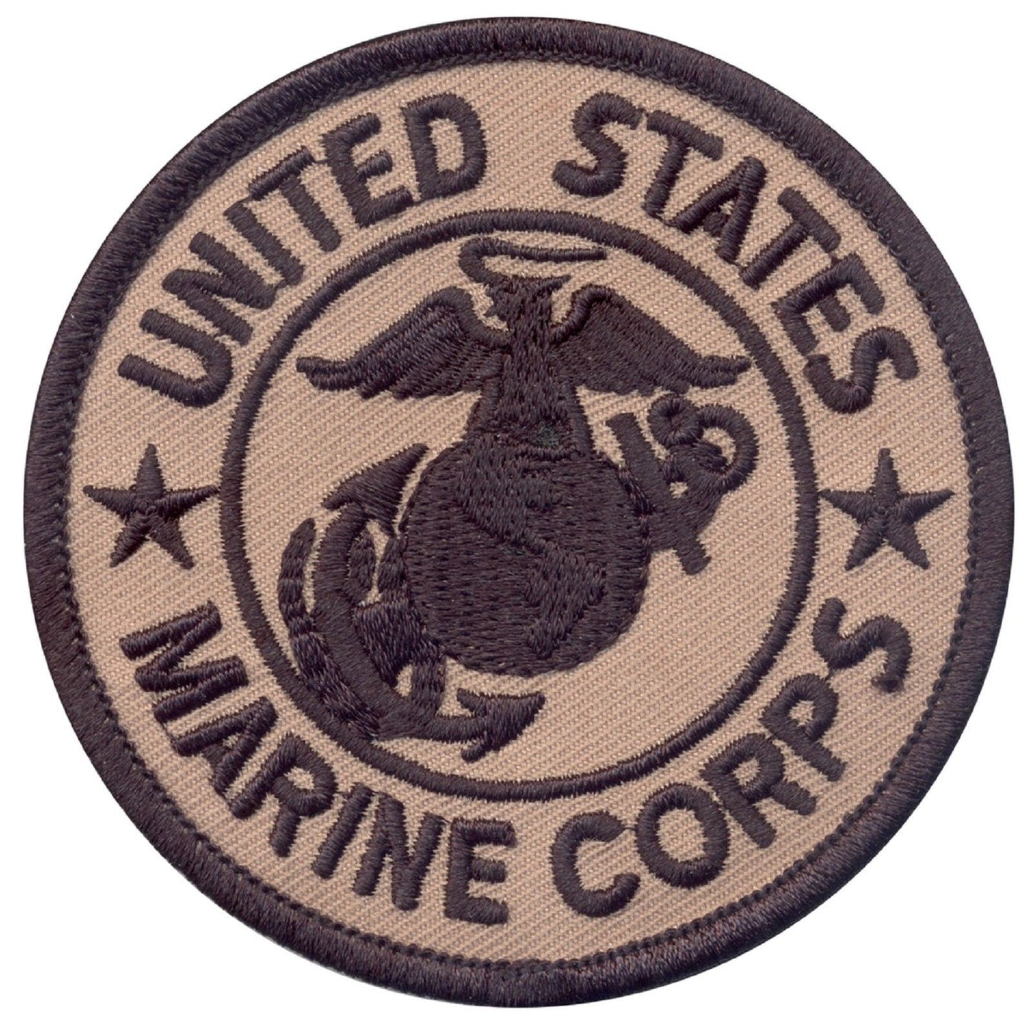 Coyote Brown United States Marine Corps 3" Velcro Patch Rothco 1585