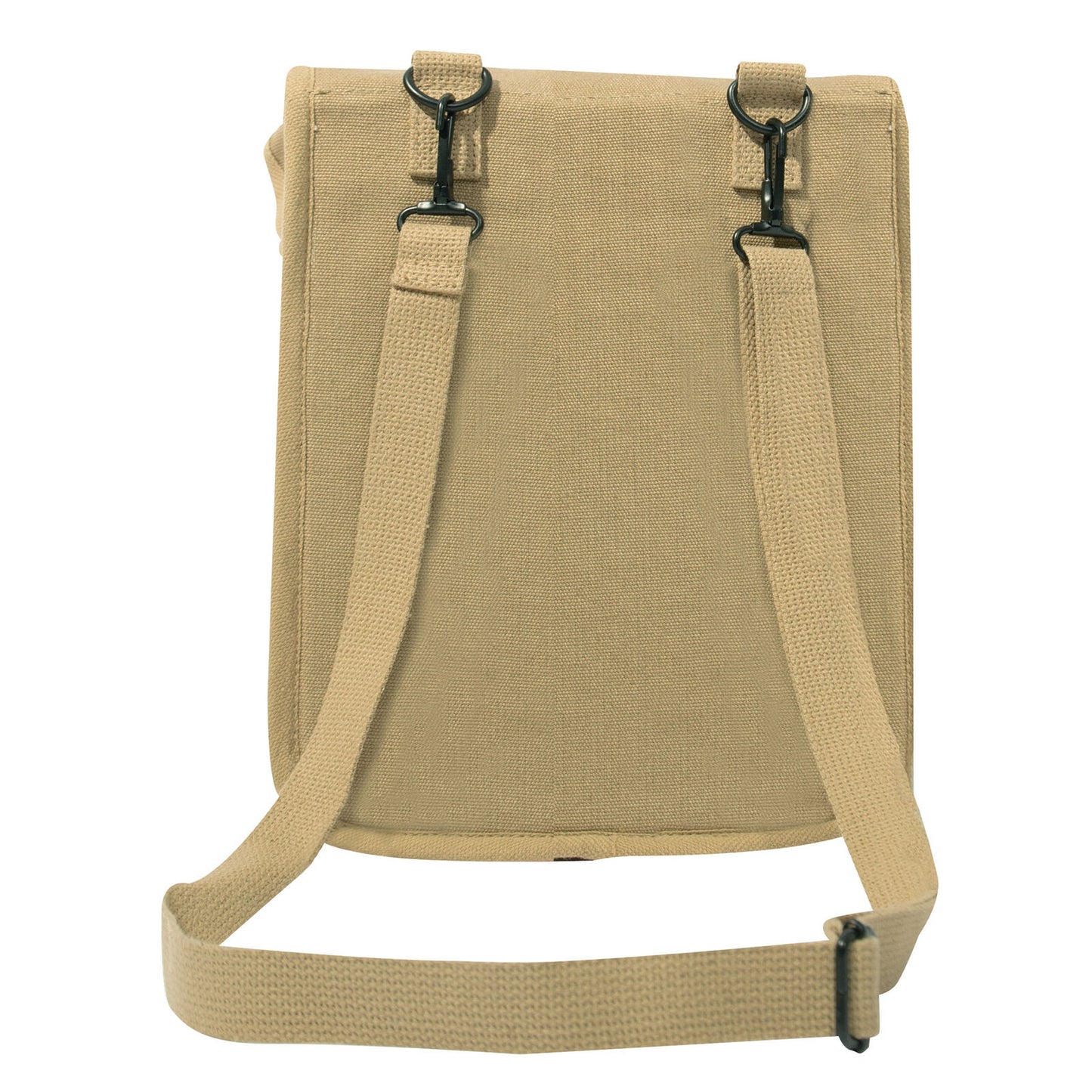 Rothco Canvas Map Case Shoulder Bag in Khaki - Messenger Travel Work School Bags