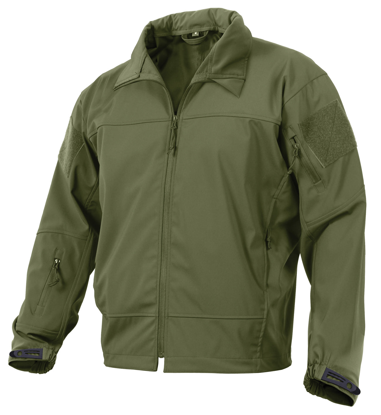 Rothco Covert Ops Lightweight Soft Shell Jacket Olive Drab Men's Tactical Jacket