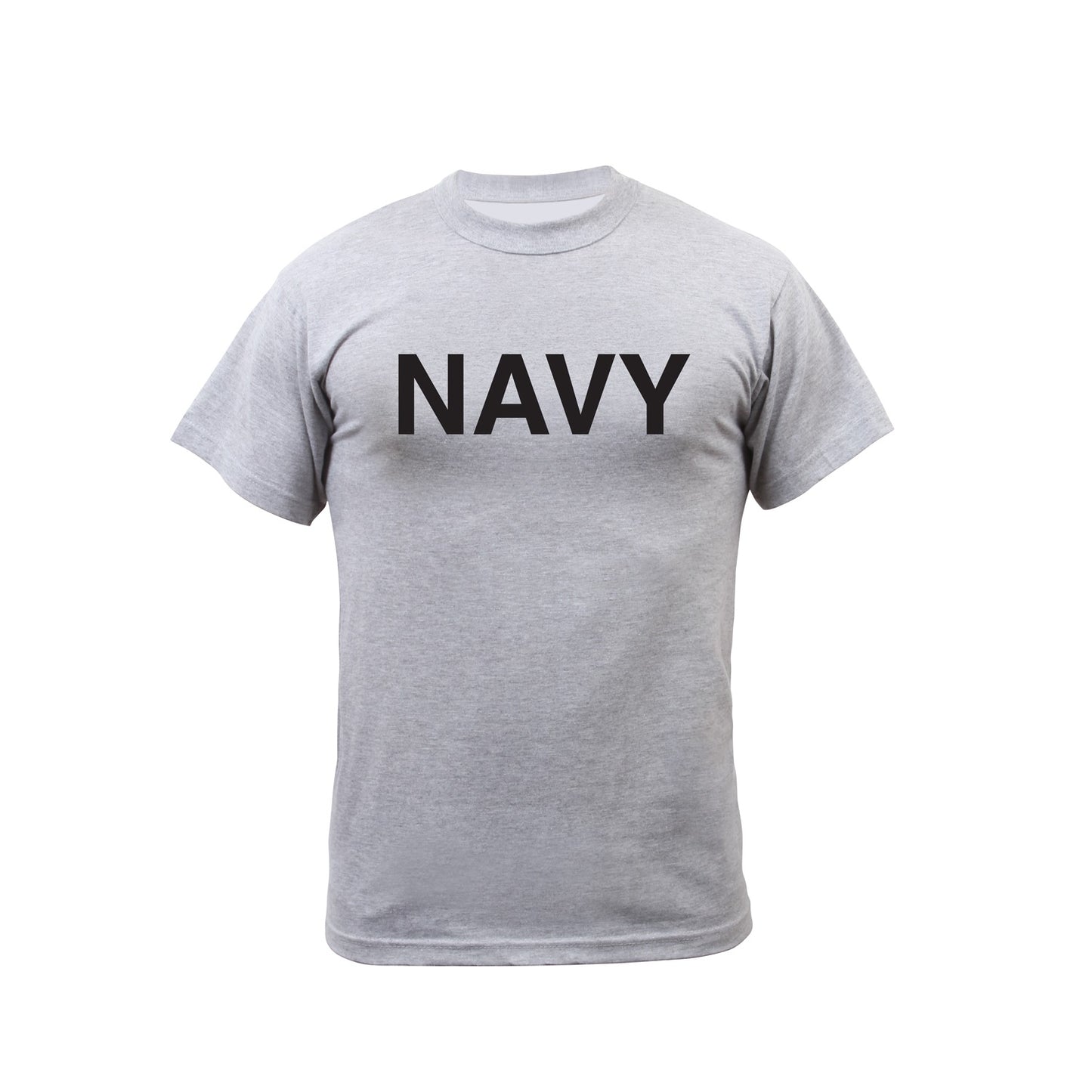 Men's Grey Navy Physical Training T-Shirt - Tee by Rothco
