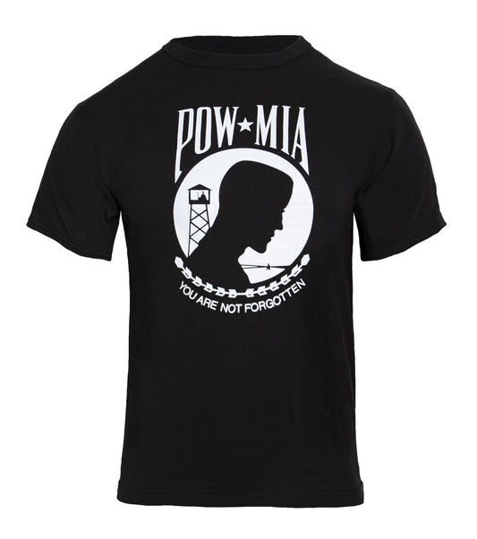 Black POW / MIA T-Shirt