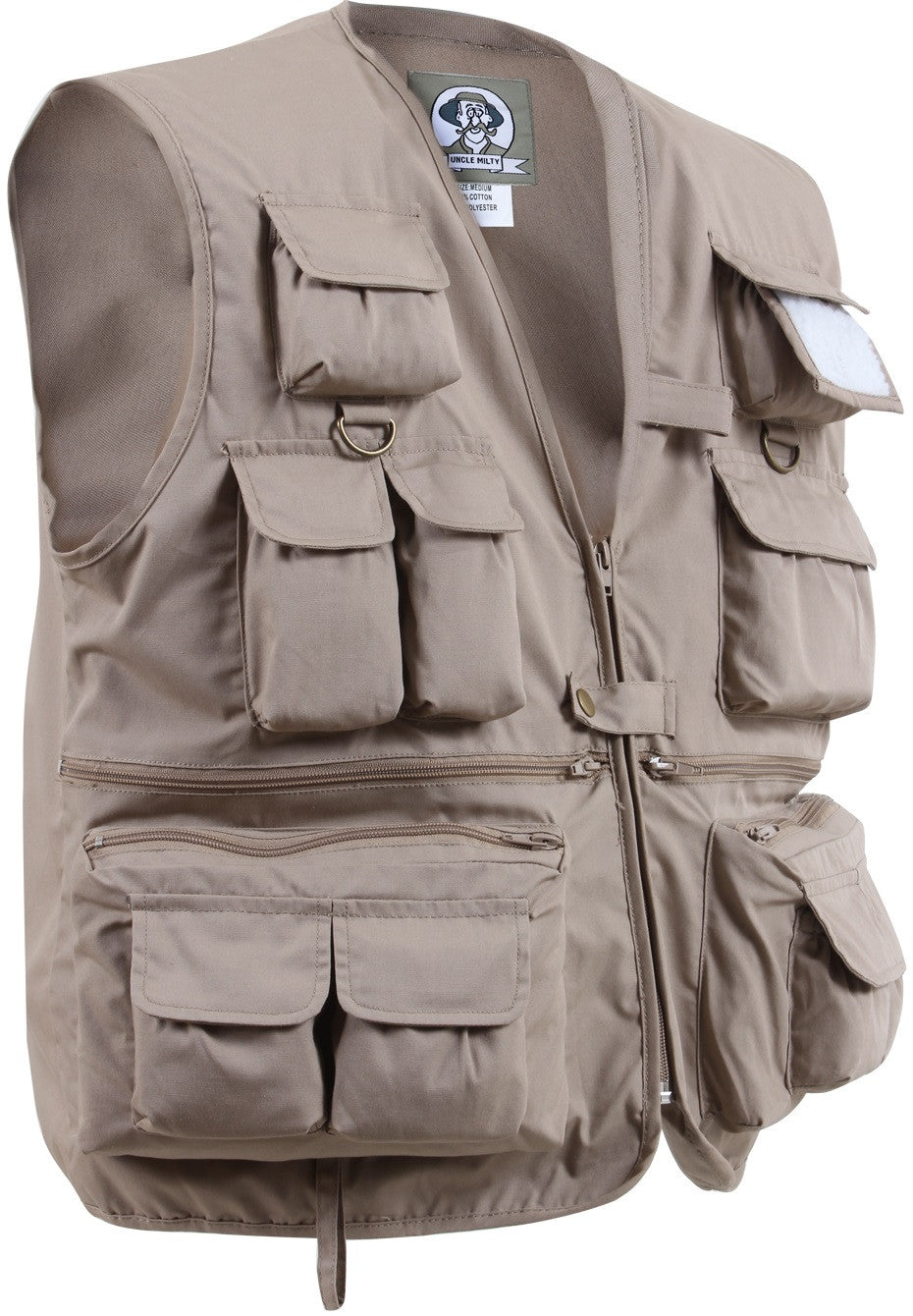 Uncle Milty Black Travel Vest