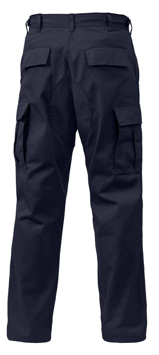 Men's Navy Blue Fatigue Pant - Rothco 6 Pocket Tactical BDU Work Pants