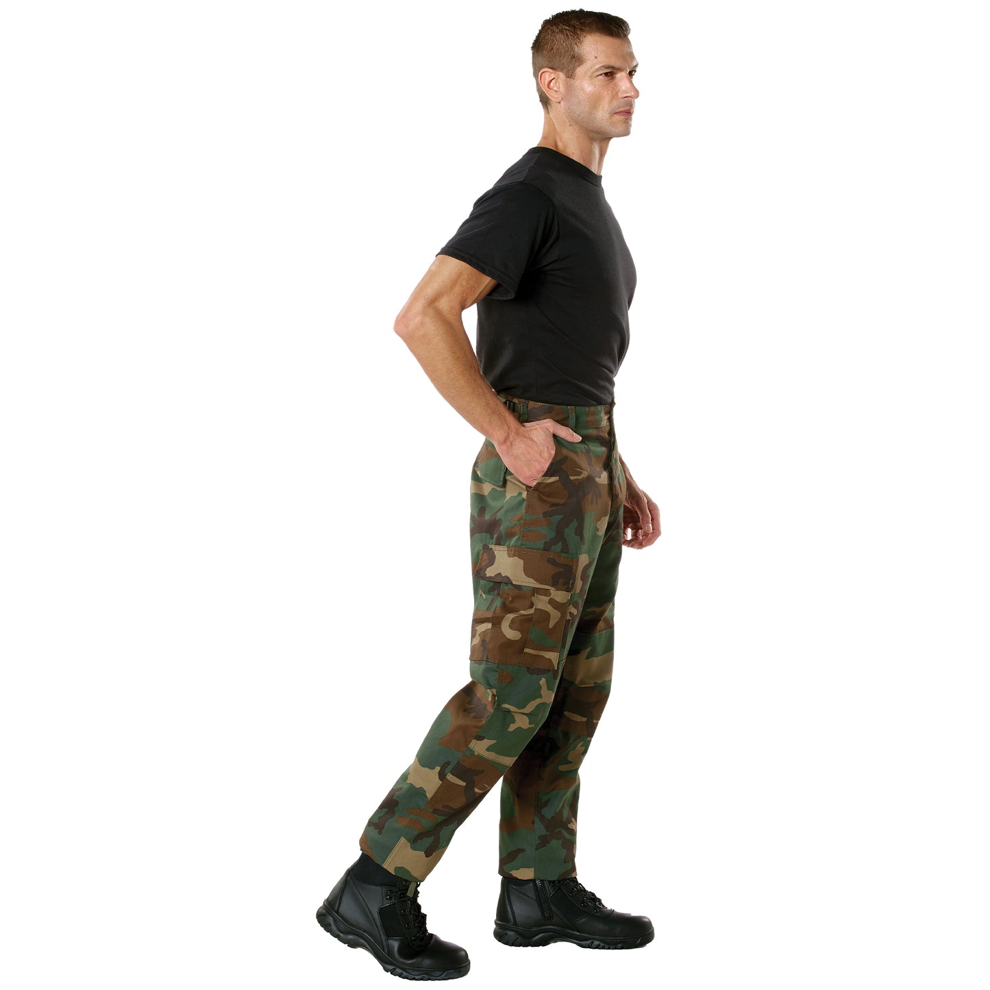 Gi Style BDU Pants - Army Cargo Fatigue Camouflage Camo