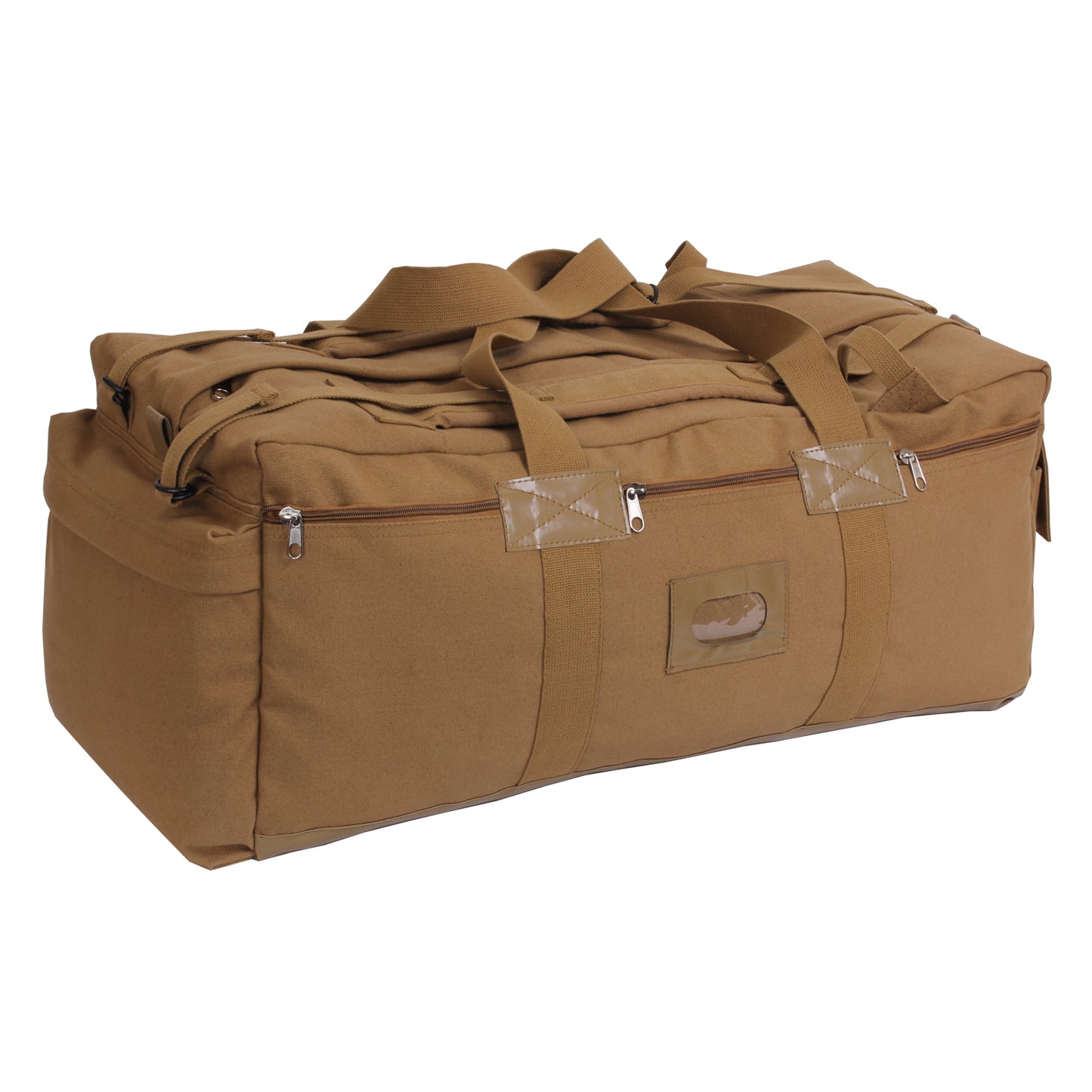 Rothco Coyote Brown Mossad Tactical Duffle Bag - Large 34" Canvas