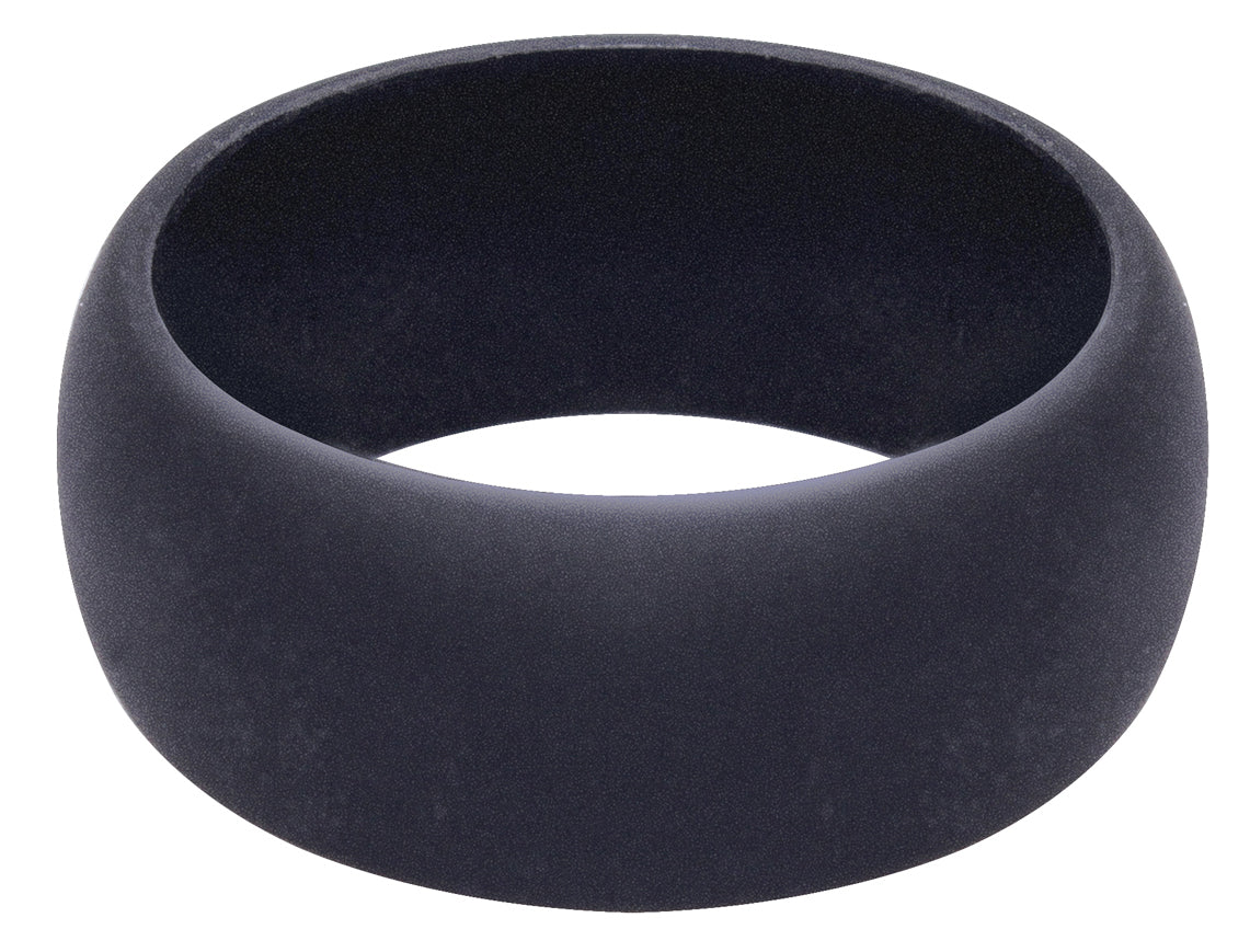 Rothco Silicone Ring - Mens Black Silicone Wedding Band - Tactical Athletic Ring