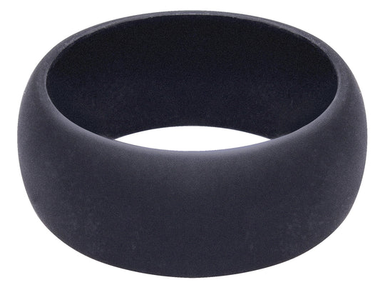 Rothco Silicone Ring - Mens Black Silicone Wedding Band - Tactical Athletic Ring