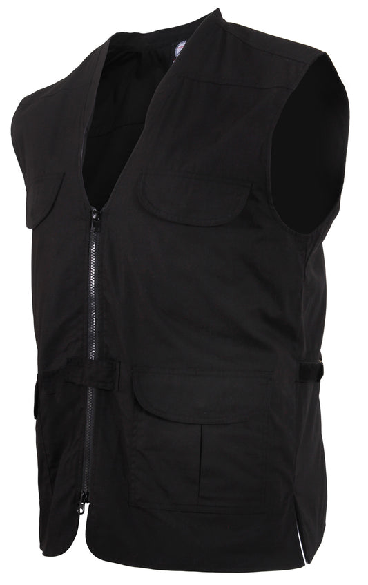 Rothco Lightweight Concealed Carry Pro Vest - Men's Black CCW Tactical Vest