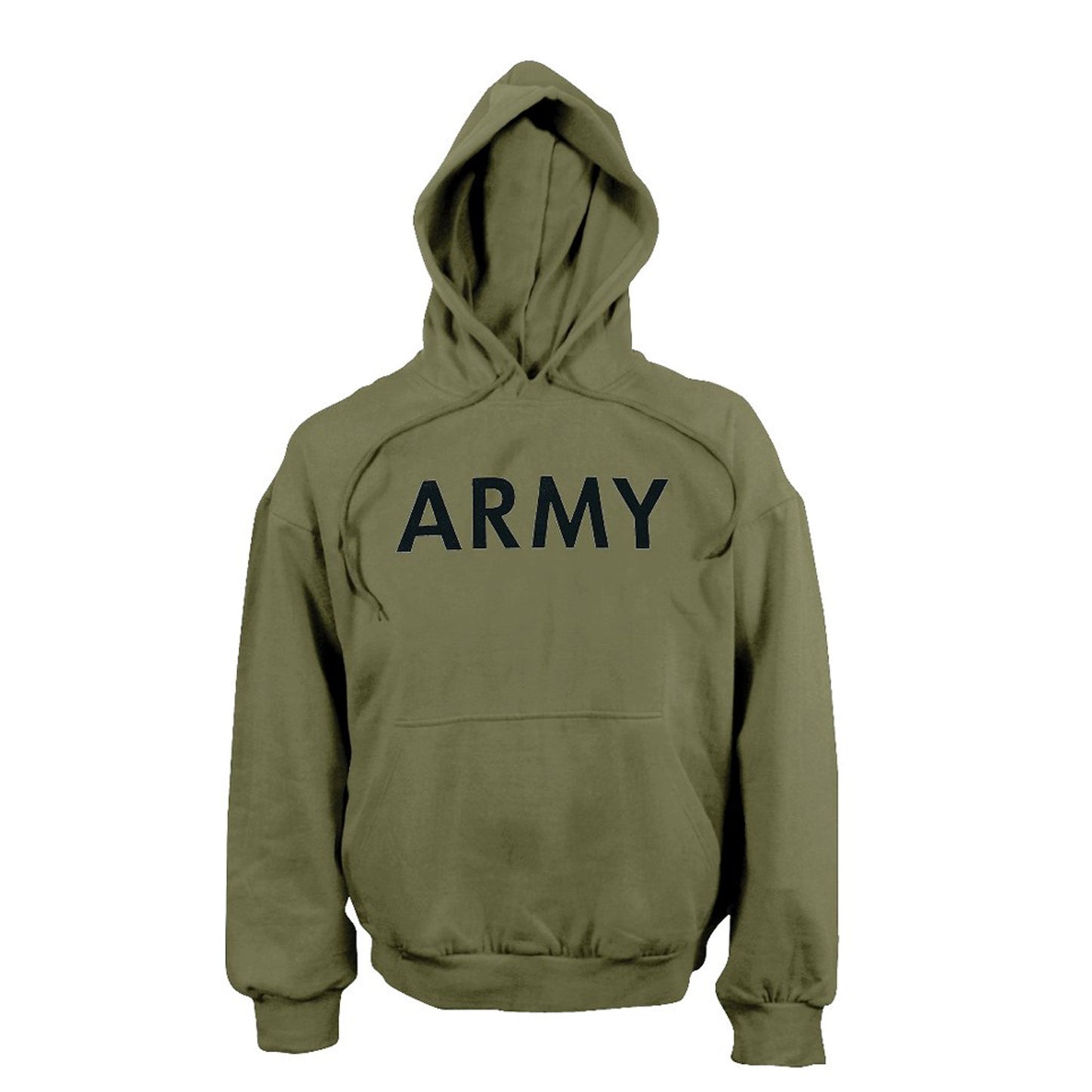 Men's Army Pullover Hoodie Sweatshirt - Rothco PT Hooded Sweatshirts