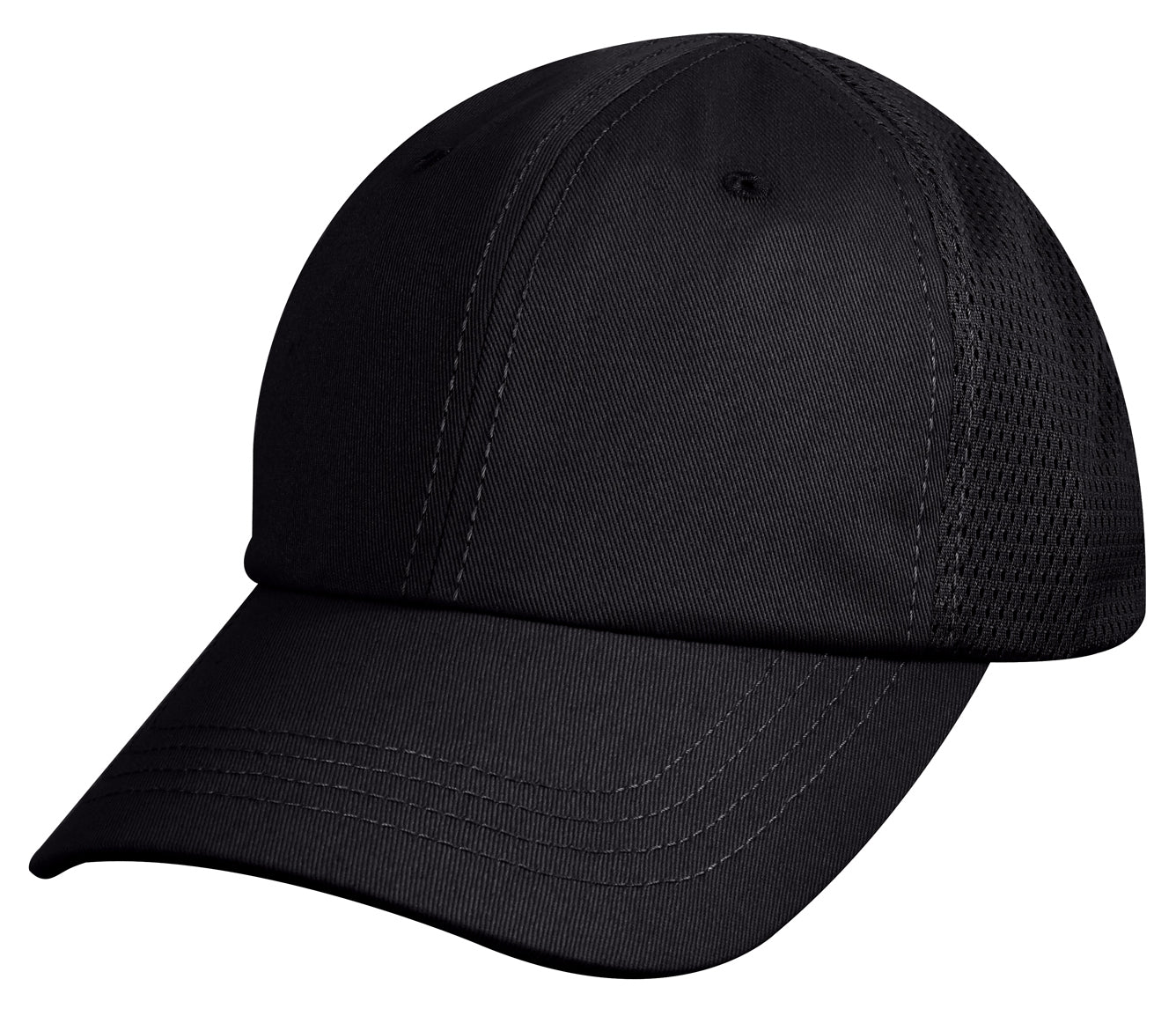 Mens Baseball Style Mesh Back Tactical Cap - Rothco Adjustable Moisture Wick Hat