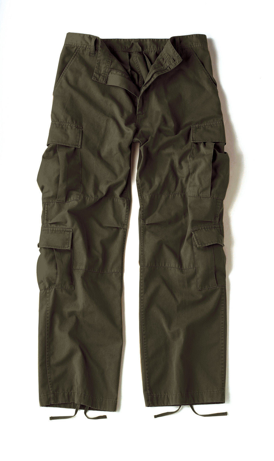 Vintage Olive Drab Paratrooper Cargo Pants BDU