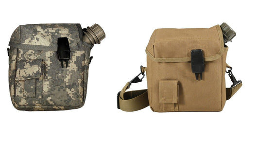 M.O.L.L.E. 2 Quart Bladder Canteen Covers - MOLLE Canteen Covers - ACU or Coyote
