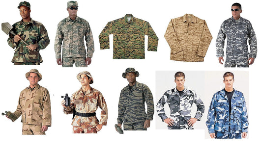 Tactical BDU Battle Dress Uniform Shirt