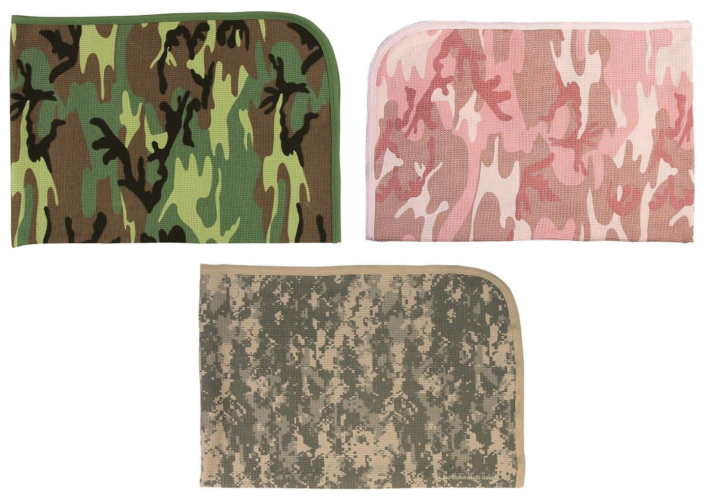Camo Infant Receiving Blankets - 100% Cotton Baby Blanky