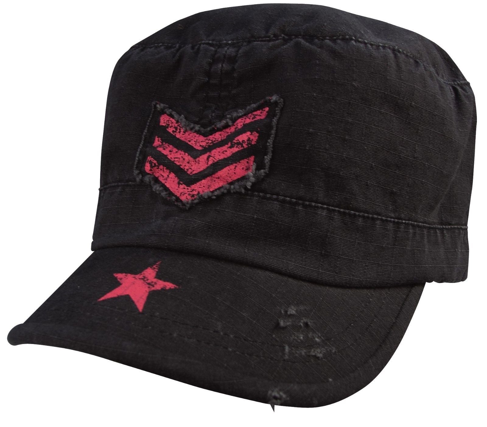 Black w/ Stripes,Star & Ribbon