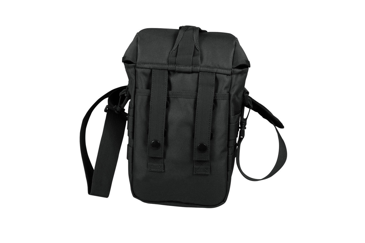 Flexipack Molle Tactical Shoulder Bag - Black – Grunt Force