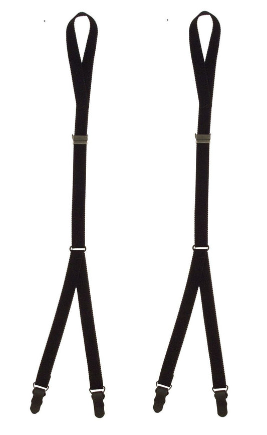 Rothco Stirrup Style Black Shirt Stays 7198