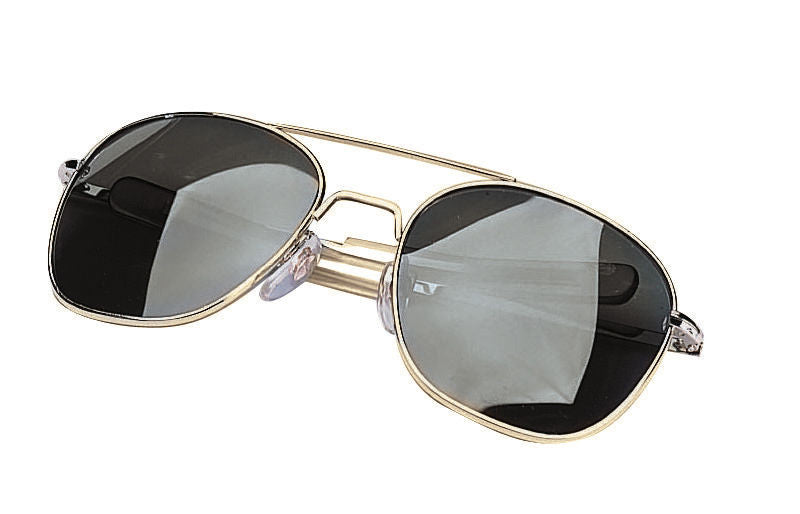 Gold Frame with Smoke Lenses