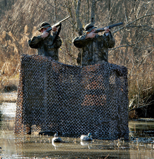 Camouflage Netting - Duck Blind, Tree Stand Skirt, ATV Cover, Paintball Blind