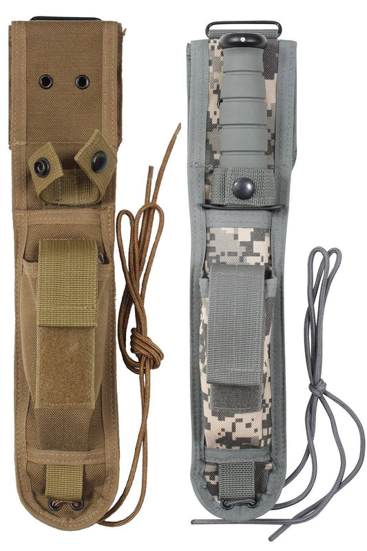 Knife Sheaths Enchanced Nylon - Olive Drab, Black, ACU Digital, Coyote