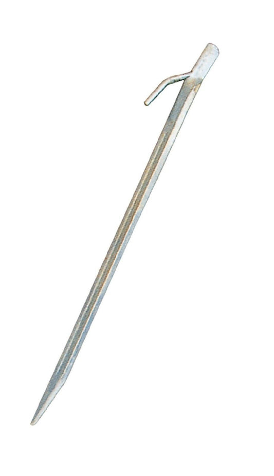 12 Inch Metal Tent Stakes 12 Pack - Heavy Duty Spikes - Tents Tarps Camping Etc