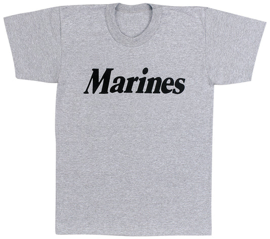Marines - Grey - Physical Training T-Shirt
