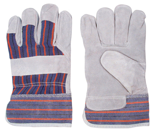 Big John Leather Work Glove - Contractor, Carpenter, Construction Glove One Size