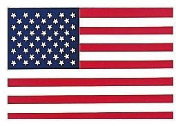United States of America Flag Window Decal