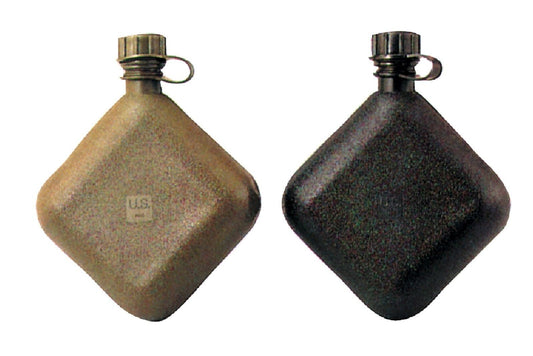 G.I. Bladder Canteens - Canteen Bladders -  OD or Black 2 qt. U.S. Made