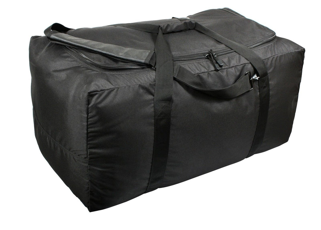 Black Tactical Gear Bag Full Access Gear Bags Large Sleek Equipmen