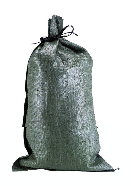 Heavy Duty Sandbag Sand Bags - 27" x 15" w/ Drawstring