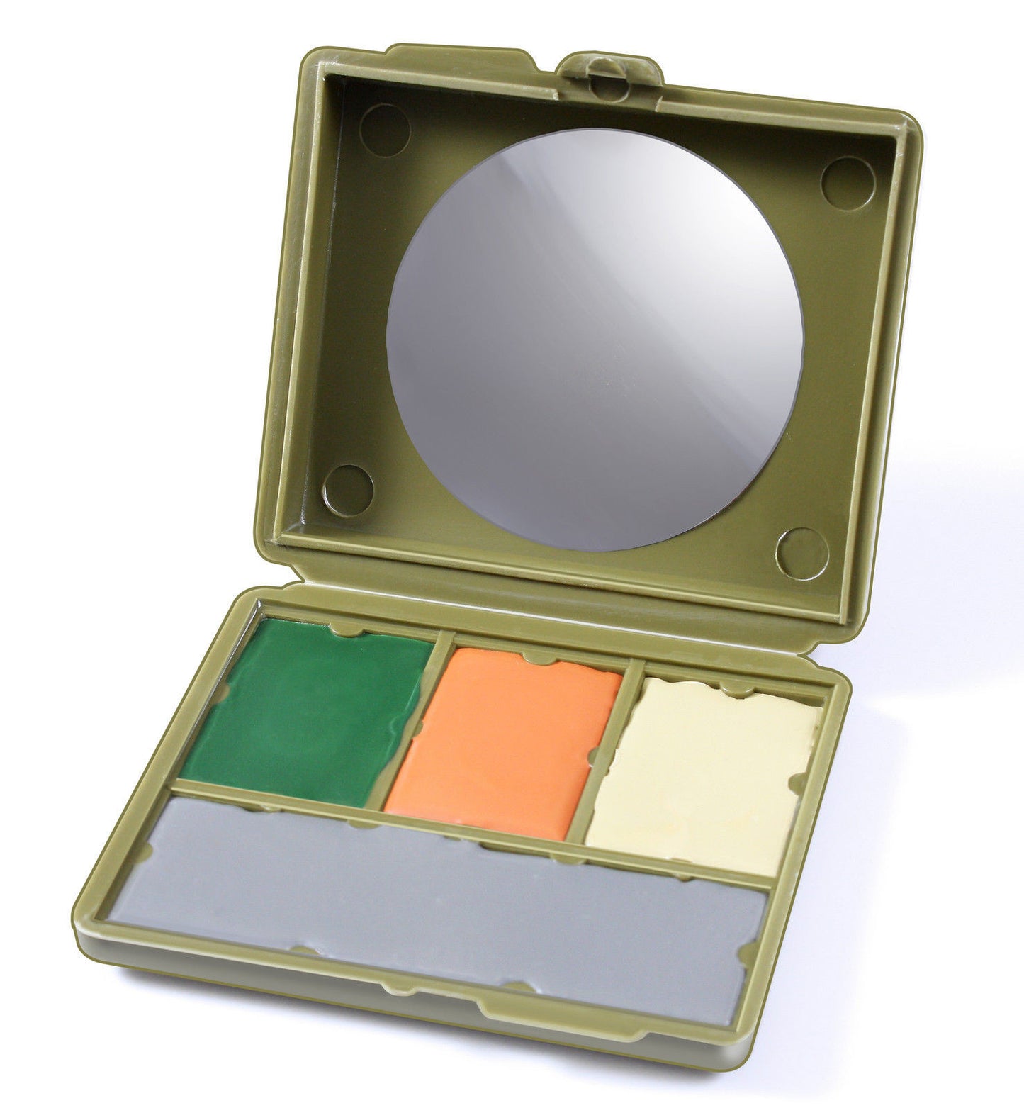 Color Face Paint -Compact Case Is Multi-Cam MultiCam - Includes Mirror