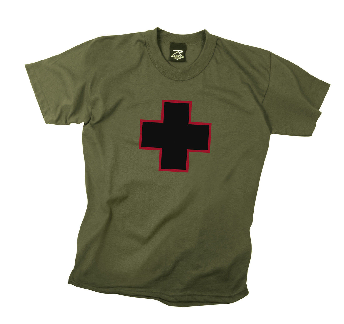 Black and Red Cross