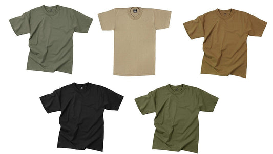 100% Cotton GI Style T-Shirts Tees Tee Shirts
