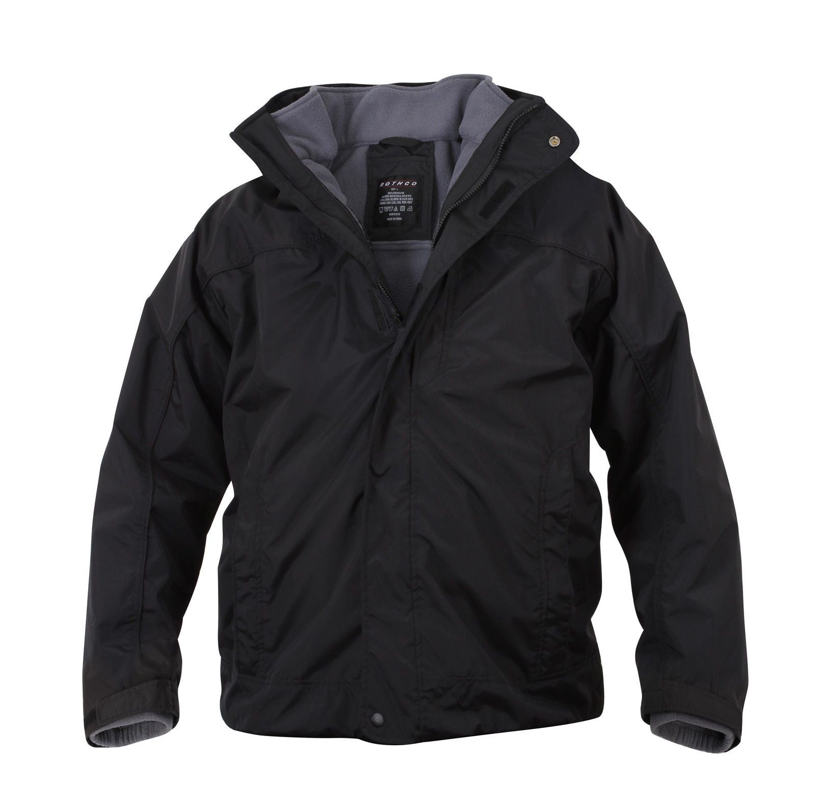 Rothco - Security Black Rain Jacket