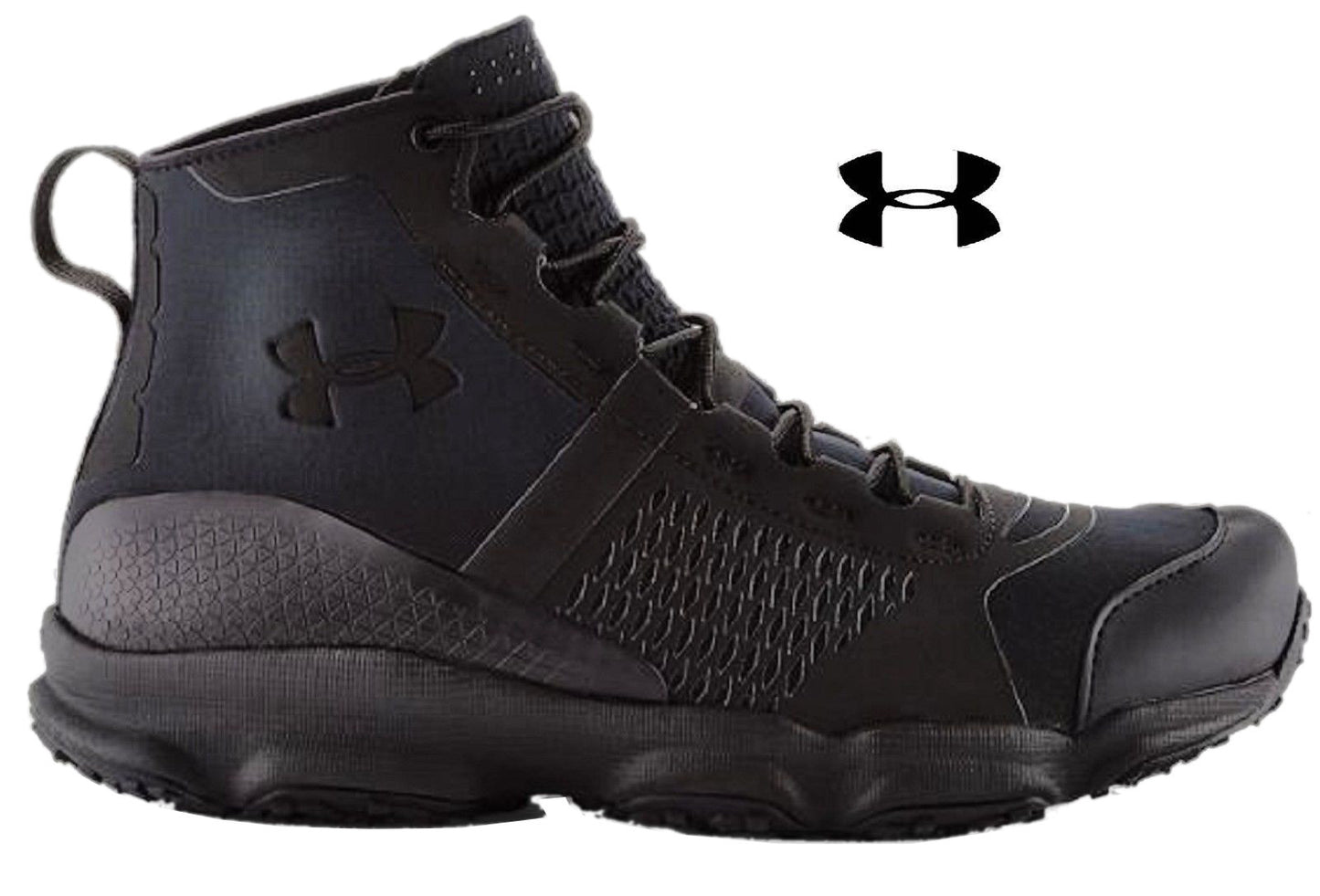 Under Armour Black SpeedFit Hike Boots - Men's UA Versatile Lightweight Mid Boot