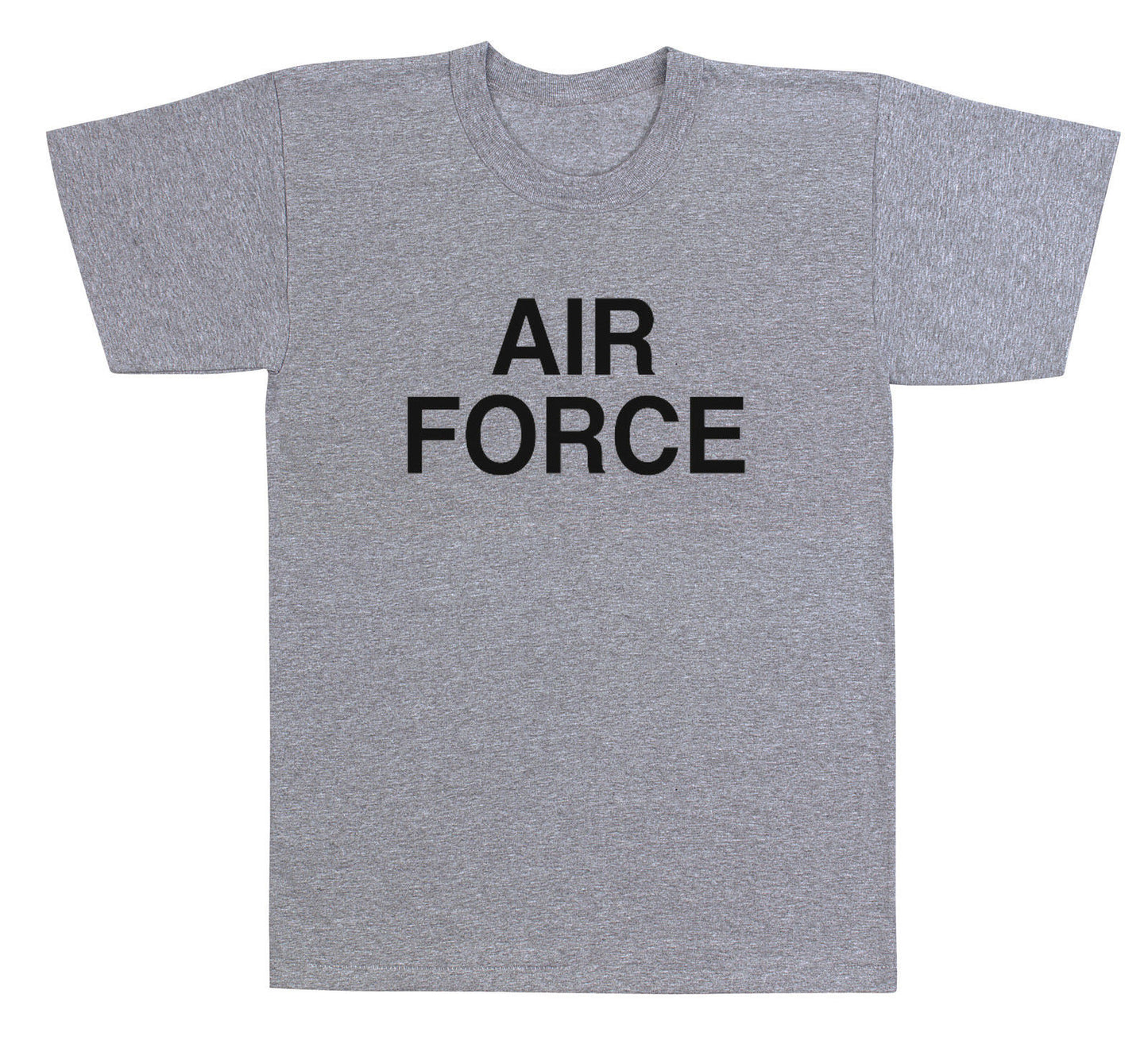Grey Air Force Training Tee Mens Physical Training T-Shirt by Rothco