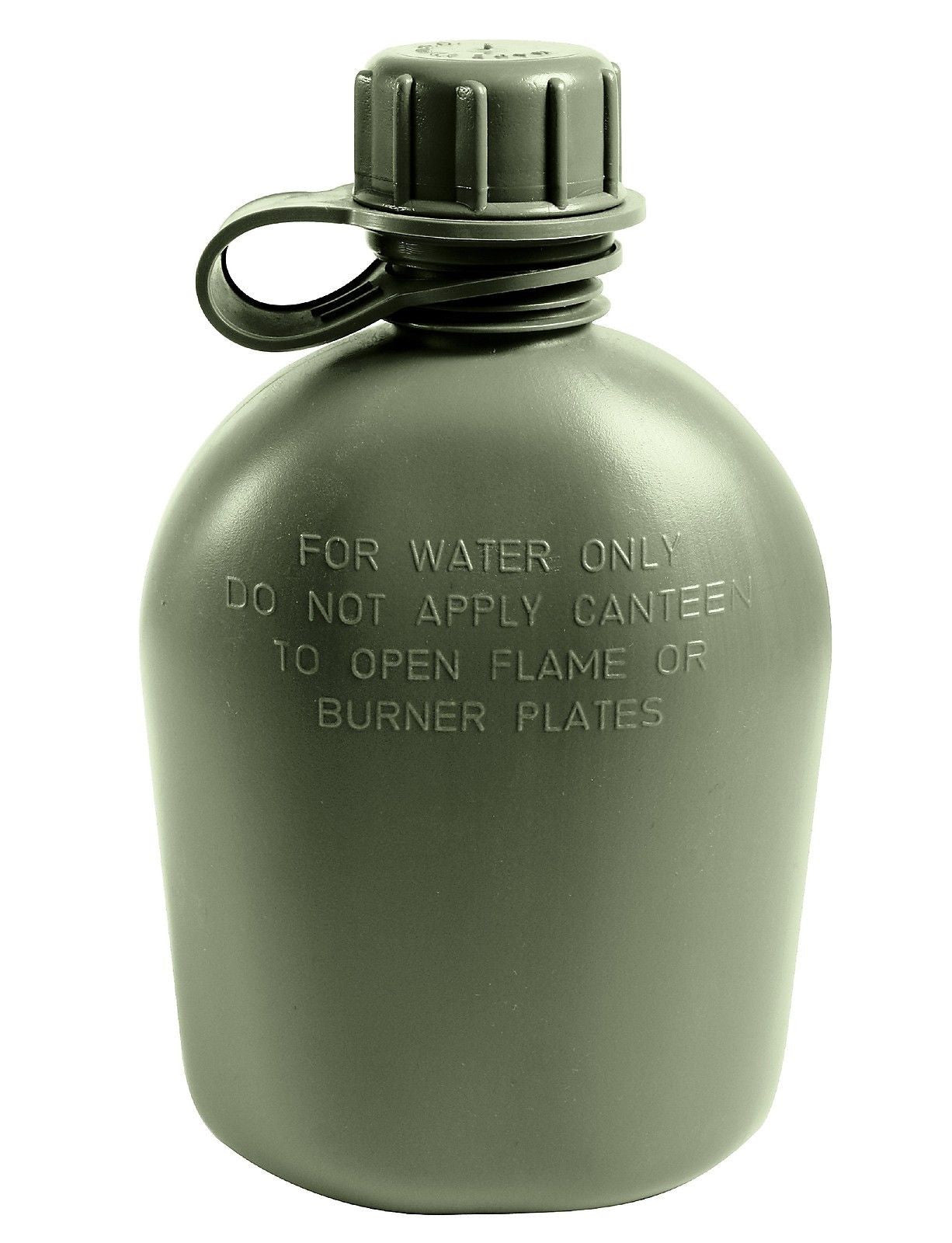 Genuine GI 3 PC One Quart Canteen Olive Drab OD Green 1 Qt Canteens US Made