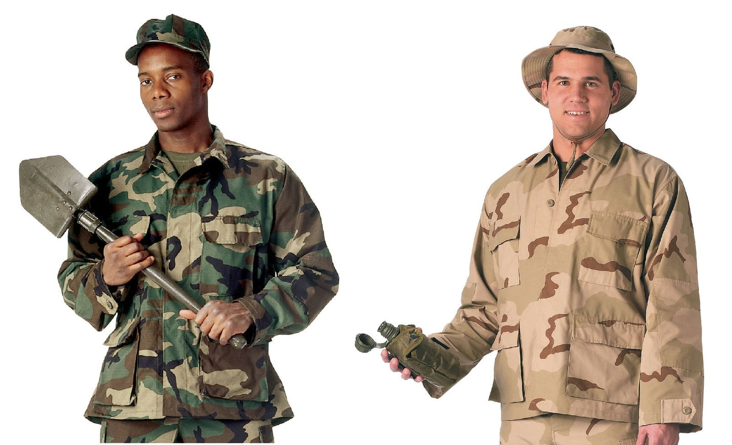 Rip-Stop  B.D.U. Shirts  - 100% Cotton BDU Shirt