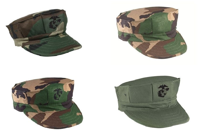 Marine Corps Fatigue Caps Gov't Spec 2 Ply Hat