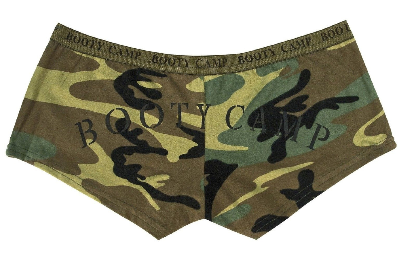 Womens Camouflage Booty Camp Shorts Cute Underwear Panties & Soft Tanktop