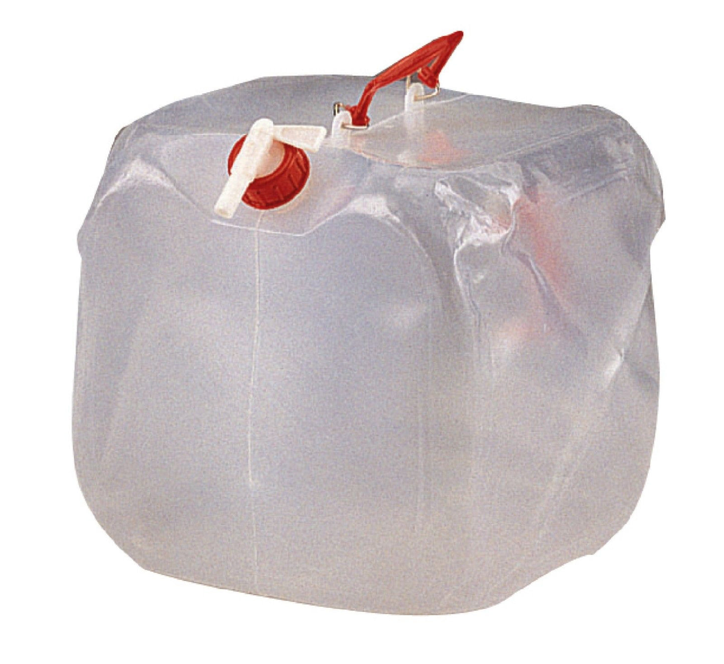 5 Gallon Collapsible Water Carrier - Polyethylene w/ Handle & On/Off Spigot