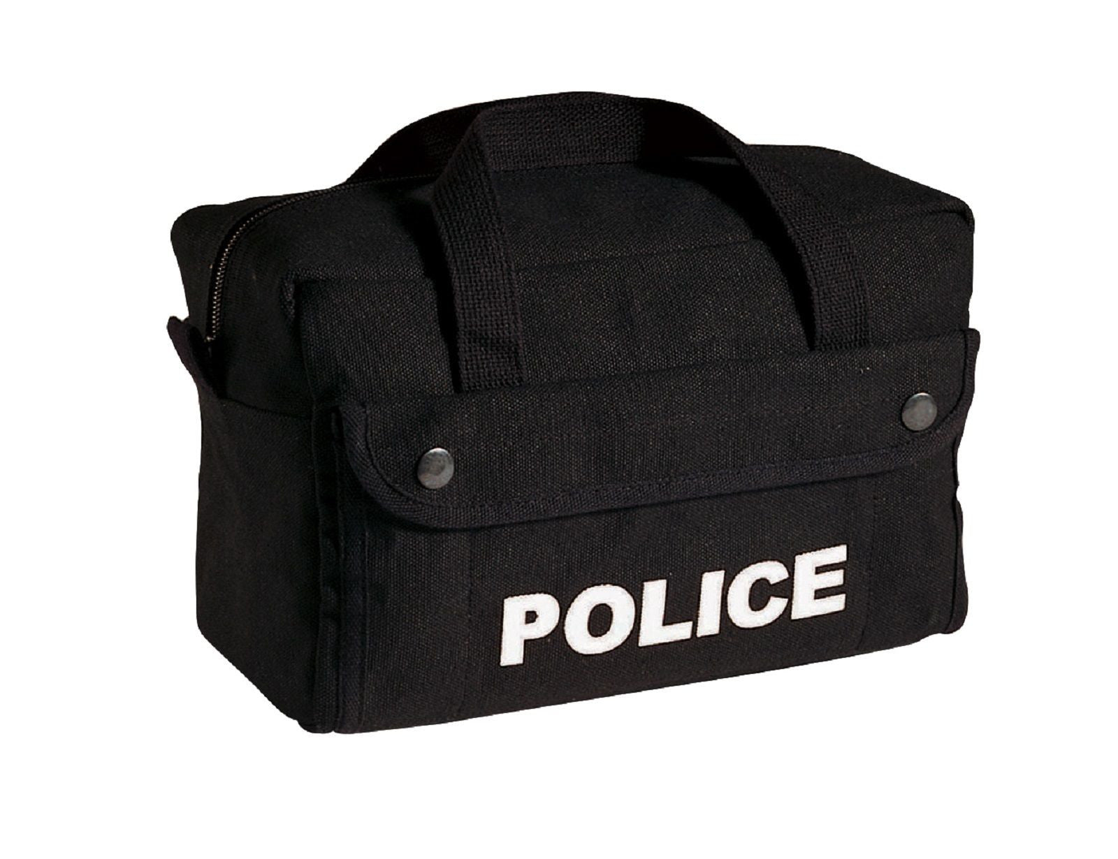 Small Black Canvas Law Enforcement Logo Gear Bag – Grunt Force