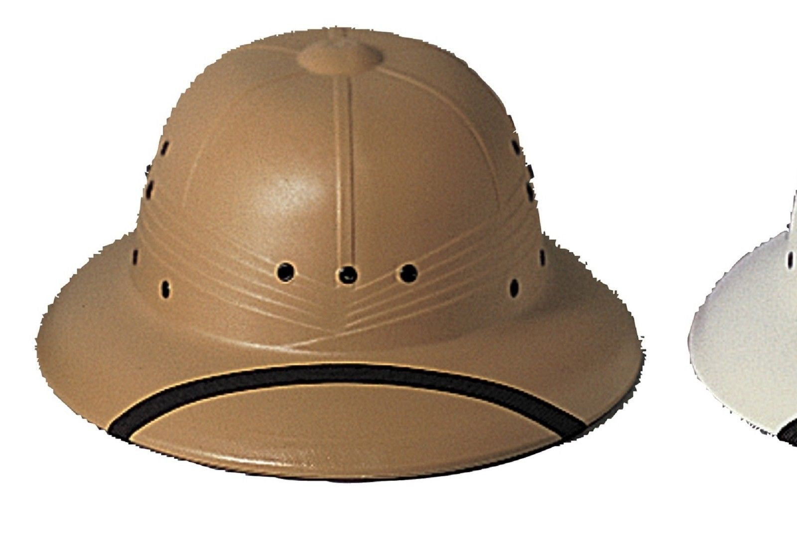 Pith Helmet, Available in Your Choice of 3 Colors, Size: Adjustable, Beige