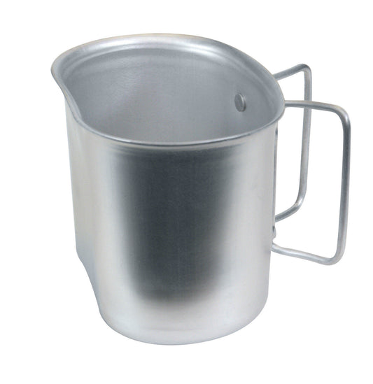 G.I. Style Aluminum Canteen Cup - Butterfly Handle
