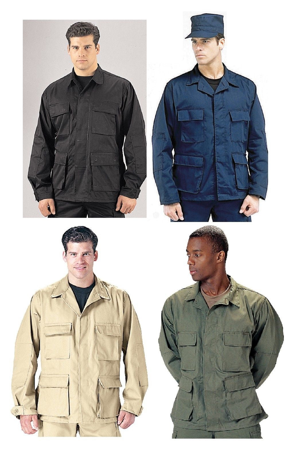 BDU Shirts B.D.U. Tops