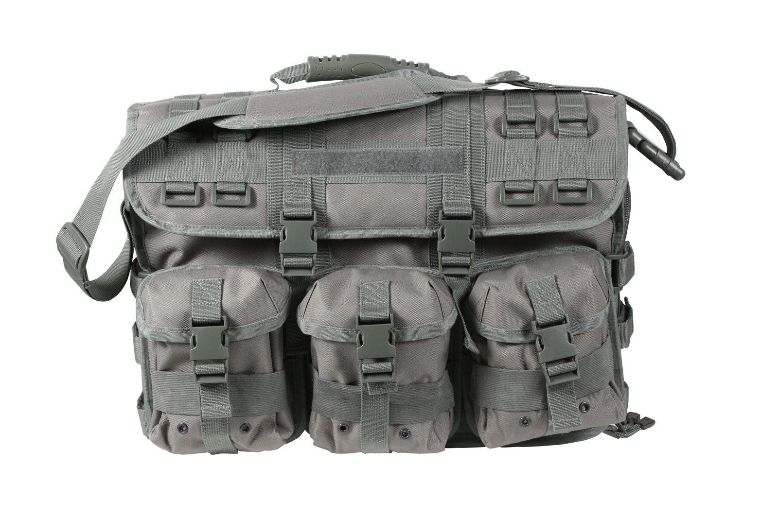 MOLLE Tactical Laptop Briefcase Removable Pouches – Grunt Force
