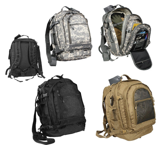 Move Out Tactical Backpack Bag - Polyester Versatile Travel School Knapsack