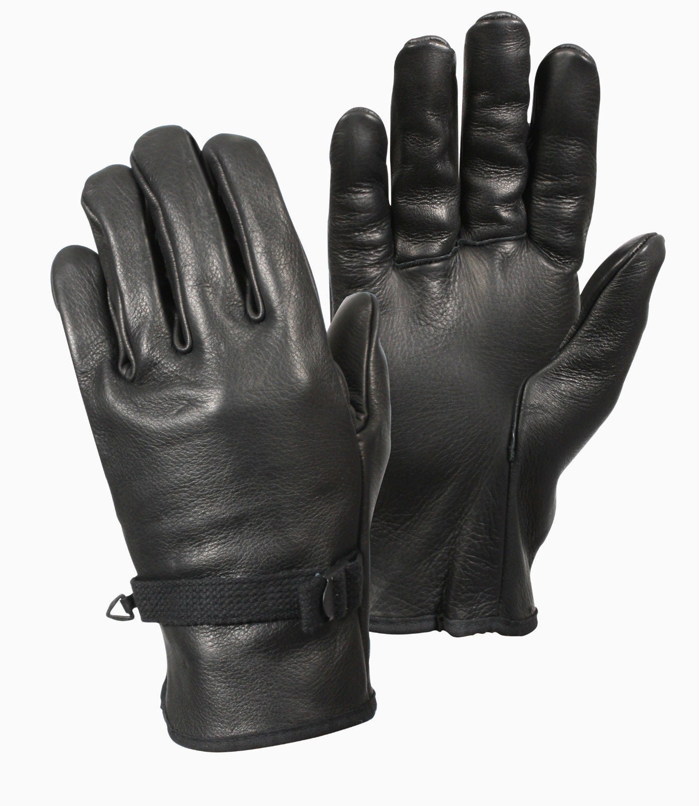 Rothco D-3A Black Leather Tactical Gloves