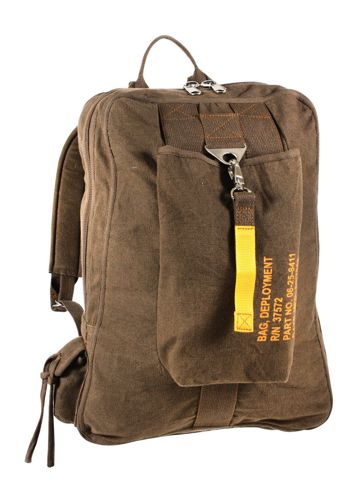 Rothco Brown Vintage Canvas Flight Bag